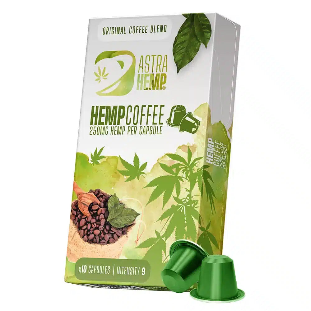 Capsules à café "Astra Hemp" 250mg CBD