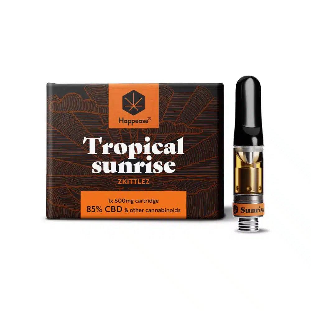 Cartouche "Happease" Tropical Sunrise 85% CBD (600mg)