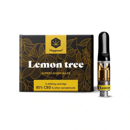 Cartouche "Happease" Lemon Tree 85% CBD (600mg)