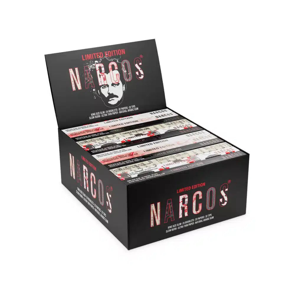 Feuilles à rouler "Narcos Limited Edition" King Size + Tips