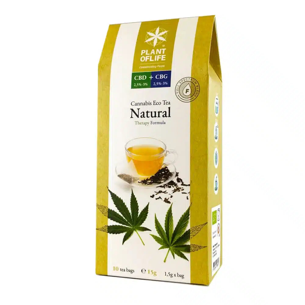 Thé "Plant of Life" 3% CBD + CBG Bio 20g