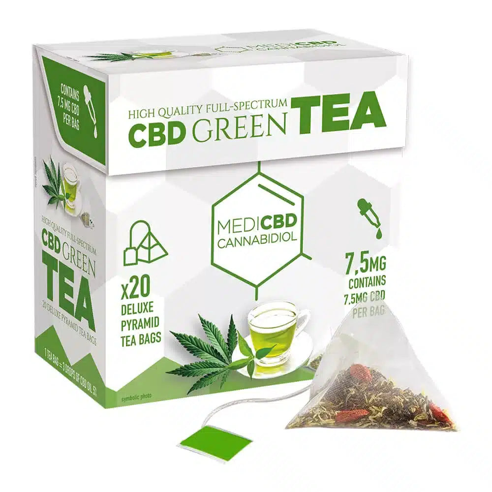 Thé vert "MediCBD" 7.5mg CBD