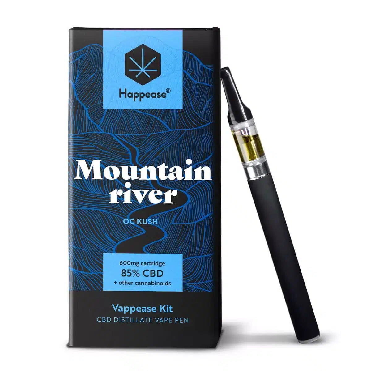 Vape Starter Kit "Happease" Mountain River 85% CBD