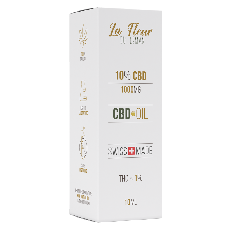 La Fleur du Léman Huile CBD 1000mg